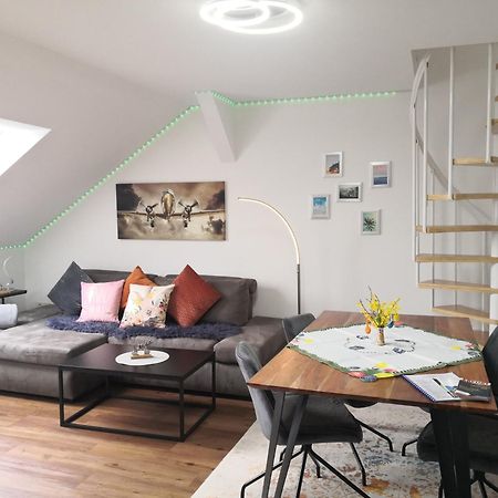 Auszeit2 Erfurt - Stilvolle Dachwohnung Mit Parkplatz - Zentrumsnah Dış mekan fotoğraf